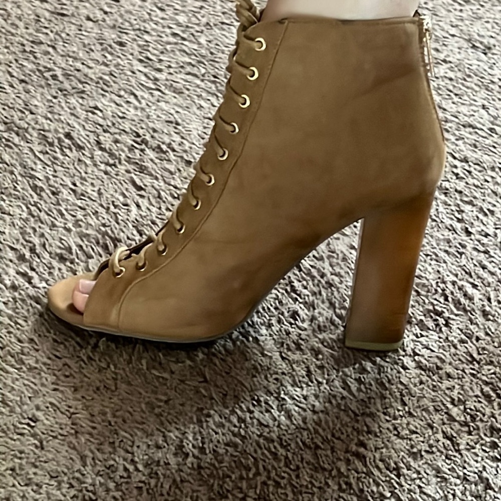 Brown booties